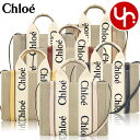 クロエ chloe バッグ トートバッグ CHC22AS397 I26 特別送料無料 WOODY ウッディ リネン キャンバス ロゴ リボン スモール ショルダ...