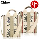 クロエ chloe バッグ ショルダーバッグ CHC24AP243 I26 特別送料無料 WOODY ウッディ リネン ノース サウス ミニ トートバッグレディ...