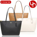 トートバッグ コーチ COACH バッグ トートバッグ F04454 特別送料無料 ラグジュアリー クロスグレーン レザー ジップ トップ トート アウトレットレディース ブランド 通販 通勤