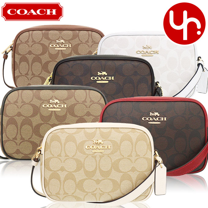 コーチ COACH バッグ ショルダーバッグ FC9926 C9926 特別送料無料 ラグジュアリー シグネチャー PVC レザー ミニ ジェイミー カメラ バッグ アウトレット品 レディース ブランド 通販 斜めがけ 通勤 旅行