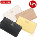 コーチ COACH 財布 二つ折り財布 FC4124 C4124 特別送料無料 ラグジュアリー ペブルド レザー ミディアム ジップ アラウンド アウトレット品レディース ブランド 通販