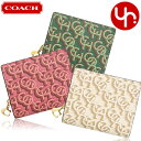 コーチ COACH 財布 二つ折り財布 FCF522 CF522 特別送料無料 シグネチャー モノグラム プリント C チャーム スナップ ラウンド ジップ ウォレット ミニ財布 アウトレット品レディース ブランド 通販 2023SS