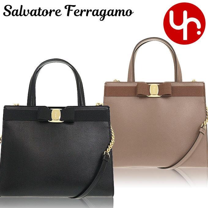 【P2倍 2/10 0:00〜2/12 23:59】サルヴァトーレ フェラガモ Salvatore Ferragamo バッグ トートバッグ 21 I290 特別送料無料 ヴァラ リボン カーフ レザー ミディアム トート バッグ レディース ブランド 通販 斜めがけ 2022SS