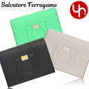 サルヴァトーレ フェラガモ Salvatore Ferragamo 財布 二つ折り財布 22 D514 特別送料無料 ガンチーニ カーフ レザー ミニ コンパクト ウォレット レディース ブランド 通販