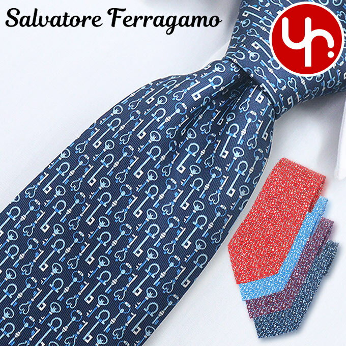 サルヴァトーレ フェラガモ Salvatore Ferragamo アパレル ネクタイ 35 0292 特別送料無料 ガンチーニ キー シルク ネクタイメンズ ブランド 通販 2024SS