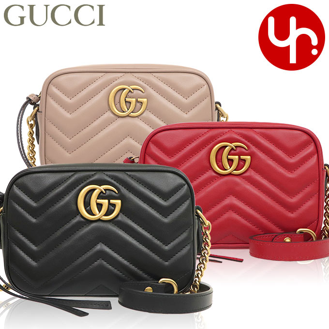 【全品P2倍 5/1 0:00〜23:59】グッチ GUCCI バッグ ショルダーバッグ 448065 DTD1T 特別送料無料 GGマーモント キルティング レザー スモール クロスボディー レディース ブランド 通販 斜めがけ 2022