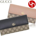 グッチ GUCCI 財布 長財布 456116 17WAG 特別送料無料 プチ マーモント GGスプリーム キャンバス レザー バイカラー コンチネンタル ウォ...