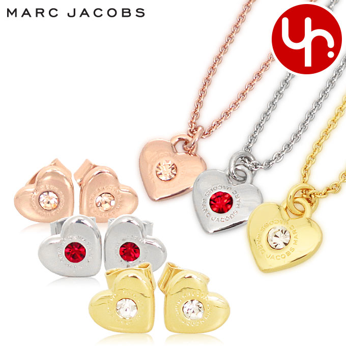 マークジェイコブス Marc Jacobs アクセサリー ネックレス J341MT1PF21 特別送料無料 ハート アンド スター ハート ネックレス アンド ピアス 2点セット アウトレット品 レディース ブランド 通販 2022