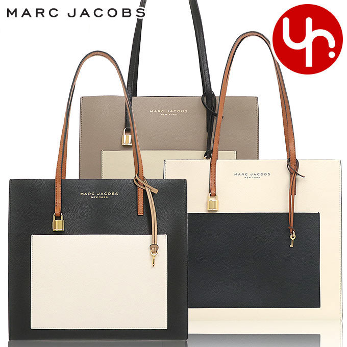 マーク ジェイコブス 革バッグ レディース マークジェイコブス Marc Jacobs バッグ トートバッグ M0016131 特別送料無料 グラインド カラーブロック レザー ショッパー トートバッグ アウトレット品 レディース ブランド 通販 通勤 2021