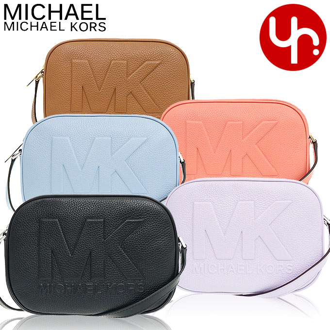 マイケル・コース 革ショルダーバッグ レディース マイケルコース MICHAEL KORS バッグ ショルダーバッグ 35S2GTVC2L 35S2STVC2L 特別送料無料 ジェット セット トラベル レザー エンボスド ロゴ ミディアム オーバル カメラ クロスボディー アウトレット品レディース ブランド 通販 斜めがけ