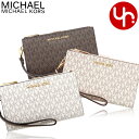 マイケルコース 財布 レディース マイケルコース MICHAEL KORS 財布 二つ折り財布 35F8GTVW0B 35F8STVW0B 特別送料無料 ジェット セット トラベル シグネチャー ダブル ジップ リストレット 7-8 アウトレットレディース ブランド 通販