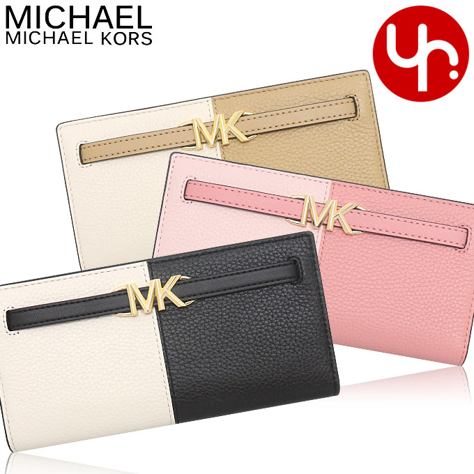 マイケル・コース 革長財布 レディース マイケルコース MICHAEL KORS 財布 長財布 35F3G6RE3L 特別送料無料 リード カラーブロック レザー ラージ スナップ ウォレット アウトレット品レディース ブランド 通販 薄型 2023AW あす楽