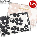 マイケルコース MICHAEL KORS 財布 二つ折り財布 35S5GTVF6Y 特別送料無料 ジェット セット トラベル フローラル プリント ミディアム ...