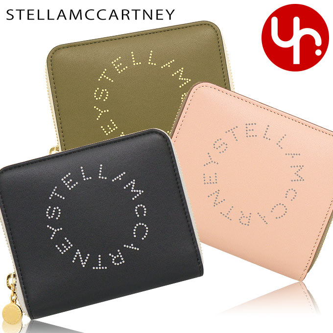 ステラ マッカートニー ミニ財布 レディース ステラマッカートニー STELLA McCARTNEY 財布 二つ折り財布 7P0009 W8856 特別送料無料 ステラ ロゴ バイカラー アルター マット エコ フェイクレザー ジップ アラウンド ミニ ウォレット レディース ブランド 通販