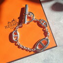 エルメス HERMES アクセサリー ブレスレット H104567B シルバー 特別送料無料 シェーヌダンクル ファランドール ブレスレット(SH,ST)レディ...
