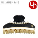 アレクサンドル ドゥ パリ ALEXANDRE DE PARIS アクセサリー ヘアクリップ ICCM 15571 28 ノワール 特別送料無料 TIMELES...