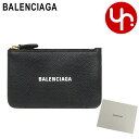 バレンシアガ 財布（レディース） 【48時間限定ポイント2倍】バレンシアガ BALENCIAGA 小物 カードケース 637130 1IZIM ブラック×ホワイト 特別送料無料 キャッシュ ロゴ プリント レザー ラージ ロング コイン カード ケースレディース ブランド 通販