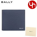 バリー BALLY 財布 二つ折り財布 6304558 ミッドナイト21×パラディオ 特別送料無料 クロッシング エンボス カーフレザー バイフォールドウォレットメンズ ブランド 通販 2024SS(4)