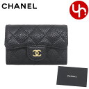シャネル CHANEL 小物 カードケース AP0214 Y01864 ブラック 特別送料無料 マトラッセ キャビアスキン クラシック コインケース カードケースレディース ブランド 通販 2025SS