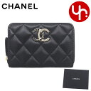 シャネル CHANEL 財布 コインケース AP4037 B16959 ブラック 特別送料無料 マトラッセ ラムスキン CCマーク ココマーク ラインストーン クラシック ジップ コインパースレディース ブランド 通販 2025SS
