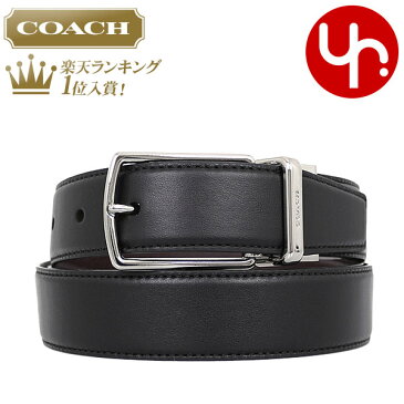 コーチ COACH 小物 ベルト F64824 ブラック×ブラウン 特別送料無料 コーチ モダン ハーネス カット トゥ サイズ リバーシブル レザー ベルト アウトレット品メンズ ブランド 通販 2020 父の日 あす楽