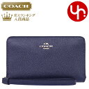 コーチ COACH 財布 二つ折り財布 F58053 ミッドナイト 特別送料無料 コーチ ラグジュアリー クロスグレーン レザー ジップ フォン ウォレット アウトレット品激安 レディース ブランド セール 通販 SALE 2017 クリスマス YR限定価格二つ折り財布 財布 楽天カード分割