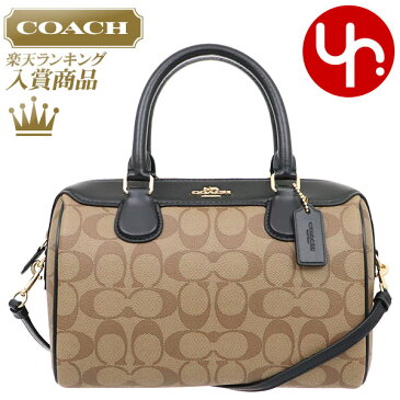 【6時間限定ポイント10倍】コーチ COACH バッグ ショルダーバッグ F32203 カーキ×ブラック 特別送料無料 ラグジュアリー シグネチャー PVC レザー ベネット ミニ サッチェル アウトレット品レディース ブランド 通販 斜めがけ 2020 母の日 あす楽