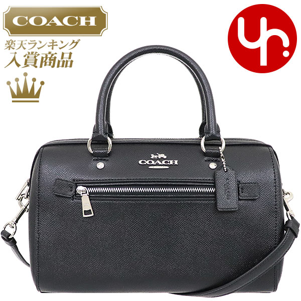 【ポイント10倍 9/6 1時迄】コーチ COACH バッグ ショルダーバッグ F79946 ブラック 特別送料無料 コーチ ラグジュアリー クロスグレーン レザー ローワン サッチェル アウトレットレディース ブランド 通販 斜めがけ 2022 タイムセール