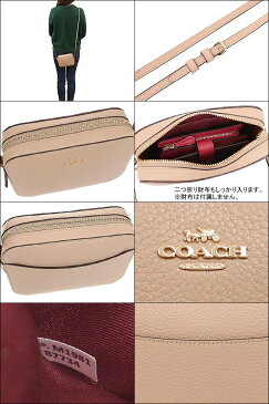 【5時間限定ポイント10倍】コーチ COACH バッグ ショルダーバッグ F87734 トープ 特別送料無料 ラグジュアリー ペブルド レザー ミニ カメラ バッグ アウトレットレディース ブランド 通販 斜めがけ 2021 母の日