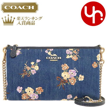 【24時間限定ポイント10倍】コーチ COACH バッグ ショルダーバッグ F88681 デニムマルチ 特別送料無料 ペインテッド フローラル ボックス プリント デニム ジップ トップ クロスボディー アウトレット品レディース ブランド 通販 斜めがけ 2020 父の日 ギフト あす楽