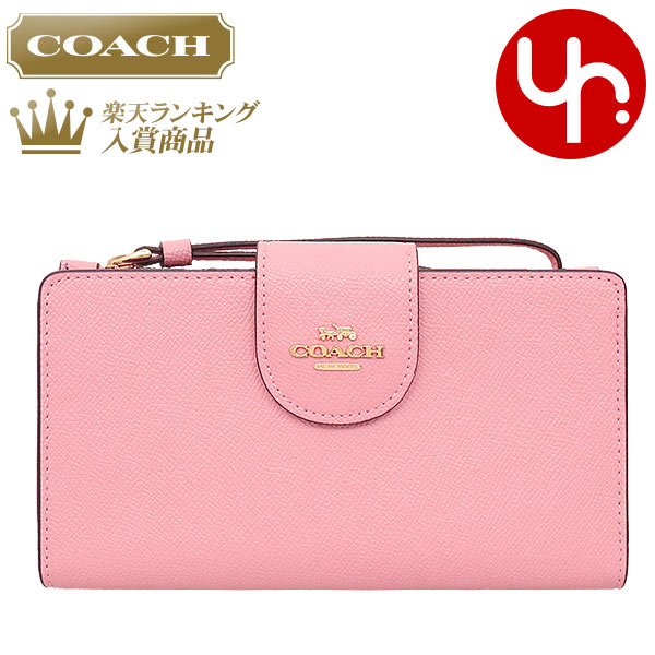 コーチ 革財布 レディース コーチ COACH 財布 長財布 FC2869 C2869 ライトブラッシュ 特別送料無料 ラグジュアリー クロスグレーン レザー テック ウォレット アウトレットレディース ブランド 通販