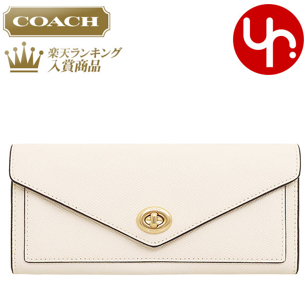 コーチ COACH 財布 長財布 FC3314 C3314 チョーク 特別送料無料 ラグジュアリー  ...