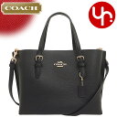 コーチ 革トートバッグ レディース コーチ COACH バッグ トートバッグ FC4084 C4084 ブラック×トゥルーレッド 特別送料無料 ラグジュアリー クロスグレーン レザー モリー トート 25 アウトレット品レディース ブランド 通販 斜めがけ 2021SS