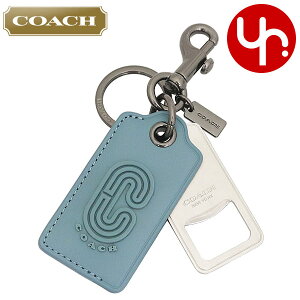 【楽天スーパーSALE】コーチ COACH アクセサリー キーホルダー FC4244 C4244 マリン 特別送料無料 カーフ レザー C パッチ ボトル オープナー キー フォブ アウトレット品メンズ レディース ブランド 通販 2021SS