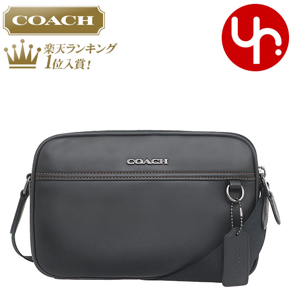 ショルダーバッグ 【72時間限定ポイント2倍】コーチ COACH バッグ ショルダーバッグ FC4148 C4148 ブラック 特別送料無料 グラハム スムース カーフ レザー クロスボディー アウトレット品メンズ レディース ブランド 通販 斜めがけ