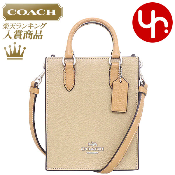 【72時間限定ポイント2倍】コーチ COACH バッグ ショルダーバッグ FCK170 CK170 サンディーベージュマルチ 特別送料無料 カラーブロック ぺブルド レザー ノース サウス ミニ トート アウトレット品レディース ブランド 通販 斜めがけ 2023AW