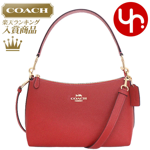 楽天インポートコレクションYR【48時間限定ポイント2倍】コーチ COACH バッグ ショルダーバッグ FCE584 CE584 1941レッド 特別送料無料 ラグジュアリー クロスグレーン レザー クララ ショルダーバッグ アウトレット品レディース ブランド 通販 斜めがけ 2023AW