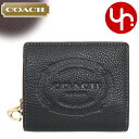 コーチ COACH 財布 二つ折り財布 FCM216 CM216 ブラック 特別送料無料 コーチ ヘリテージ ぺブルド レザー C チャーム スナップ ラウンド ジップ ウォレット アウトレット品レディース ブランド 通販 2023AW