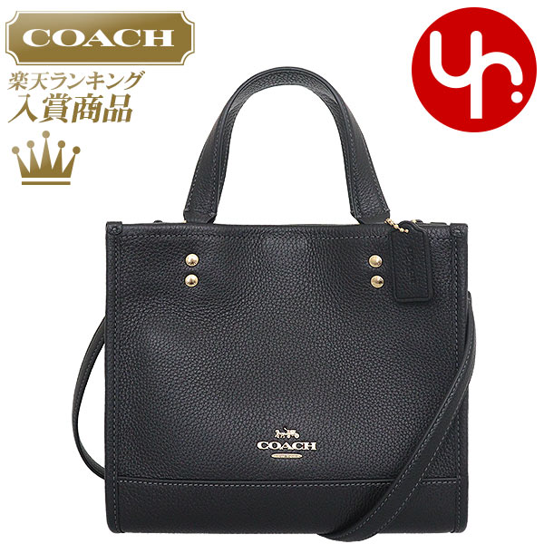 ショルダーバッグ コーチ COACH バッグ ショルダーバッグ FCO971 CO971 ブラック 特別送料無料 リファインド ペブルド レザー デンプシー トート 22 アウトレット品レディース ブランド 通販 斜めがけ 2024SS