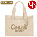 コーチ COACH バッグ トートバッグ CP163 ダークナチュラル 特別送料無料 キャンバス リサイクル レザー カーゴ トート 42レディース ブランド 通販 通勤 2024SS