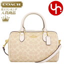 コーチ COACH バッグ ショルダーバッグ FCV961 CV961 サンド×チョーク 特別送料無料 シグネチャー コーテッド キャンバス ローアン サッチェ...