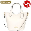 コーチ COACH バッグ ショルダーバッグ FCR168 CR168 チョーク 特別送料無料 ハンナ ダブル フェース レザー バケット バッグ アウトレット品レディース ブランド 通販 斜めがけ 旅行 通勤 2025SS(4)