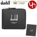 ダンヒル 二つ折り財布（メンズ） ダンヒル Dunhill 財布 二つ折り財布 DU22R2355DP ブラック 特別送料無料 レガシー レザー ロゴ ジップ コインパース ビルフォールド ウォレットメンズ ブランド 通販 2023SS