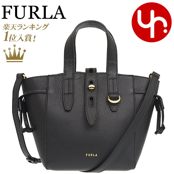 フルラ ショルダーバッグ（レディース） フルラ FURLA バッグ ショルダーバッグ BASRFUA HSF000 オニキス×ネロ O6000 ONYX/NERO 特別送料無料 フルラ ネット レザー ミニ ショルダー トート レディース ブランド 通販 斜めがけ