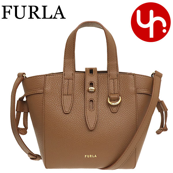 フルラ FURLA バッグ ショルダーバッグ BASRFUA HSF000 コニャック 03B00 COGNAC 特別送料無料 フルラ ネット レザー ミニ ショルダー トート レディース ブランド 通販 斜めがけ