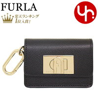 フルラ FURLA 小物 カードケース RAH1FIC ARE000 オニキス×ネロ O6000 ONYX/NERO 特別送料無料 フルラ アイコナ 1927 レザー キーリング カードケースレディース ブランド 通販 2022