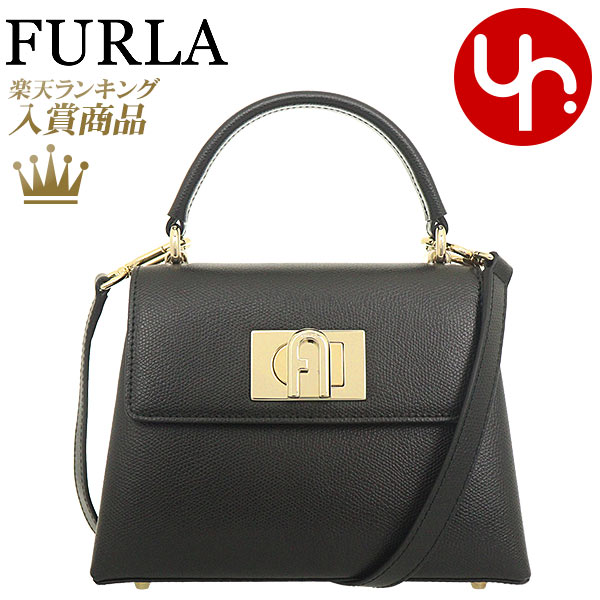 フルラ ハンドバッグ（レディース） 【26時間限定ポイント2倍】フルラ FURLA バッグ ハンドバッグ WB00109 ARE000 オニキス×ネロ O6000 ONYX/NERO 特別送料無料 フルラ 1927 レザー ミニ トップ ハンドル バッグレディース ブランド 通販 斜めがけ 2023SS