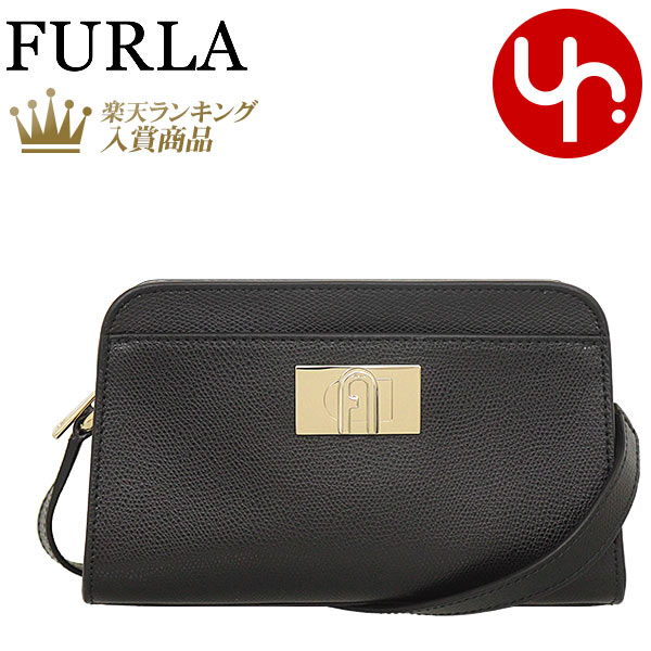 フルラ ショルダーバッグ（レディース） 【48時間限定ポイント2倍】フルラ FURLA バッグ ショルダーバッグ WB01083 ARE000 オニキス×ネロ O6000 ONYX/NERO 特別送料無料 フルラ 1927 レザー ミニ クロスボディーレディース ブランド 通販 斜めがけ 2023AW