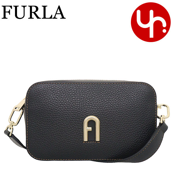 フルラ FURLA バッグ ショルダーバッグ WB00667 BX0176 オニキス×ネロ O6000 ONYX/NERO 特別送料無料 フルラ プリムラ レザー ミニ クロスボディーレディース ブランド 通販 斜めがけ 2024SS