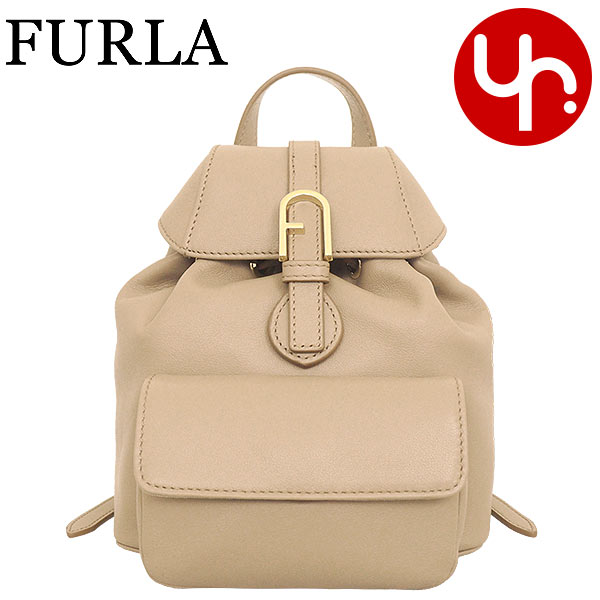 楽天インポートコレクションYRフルラ FURLA バッグ リュック WB01291 BX2045 グレージュ 特別送料無料 フルラ フロー クラリスリュクス カーフ レザー ミニ バックパックレディース ブランド 通販 2024SS